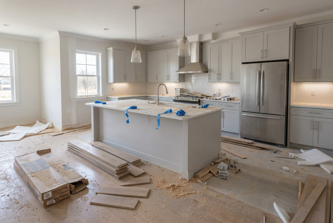 Kitchen · Post-Construction before